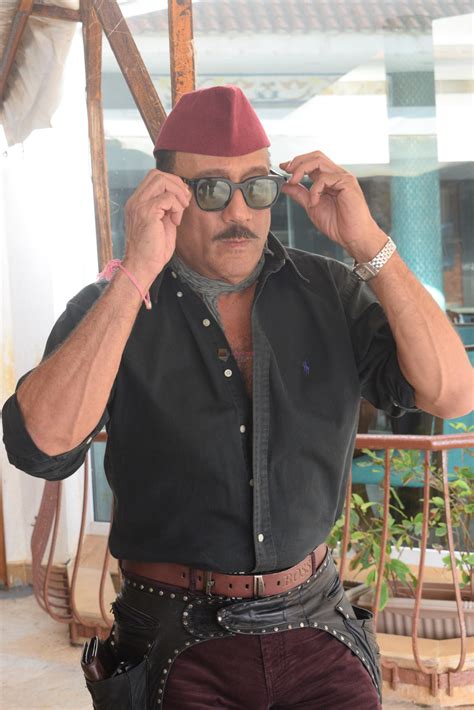 Jackie Shroff at the promotions of film Prasthanam in Sun n Sand, juhu ...