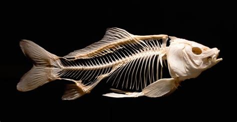 Fish Skeleton Labeled