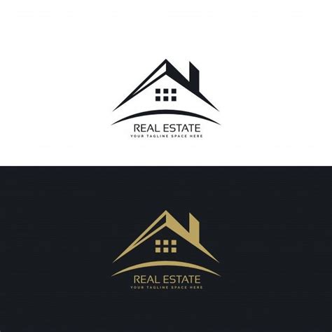 Logo design for real estate Free Vector | Free Vector #Freepik #freevector #logo | Logo design ...