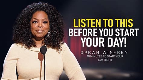 10 Minutes to Start Your Day Right! - Motivational Speech By Oprah ...