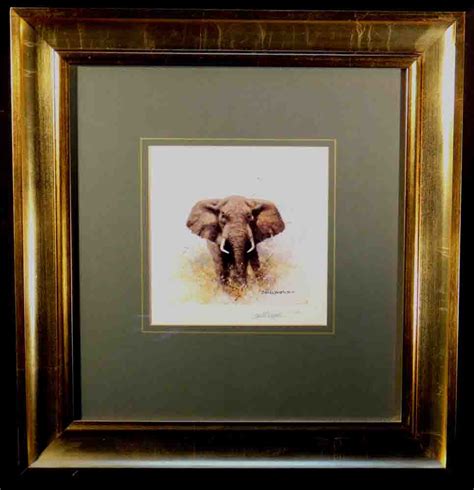 David Shepherd, signed, prints, elephant, cameo