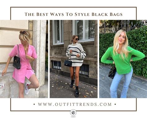 How to Wear a Black Bag? 33 Styling Tips & Outfit Ideas