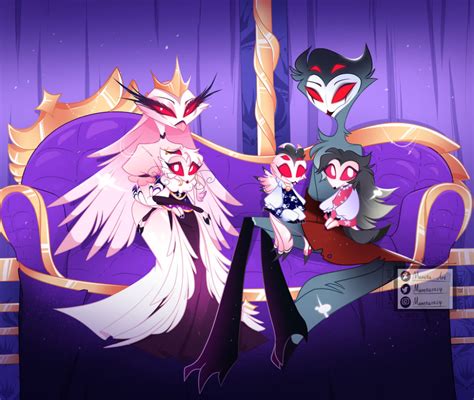 The Goetia Family | Helluva Boss by Manella-Art on DeviantArt | Cartoon as anime, Monster hotel ...