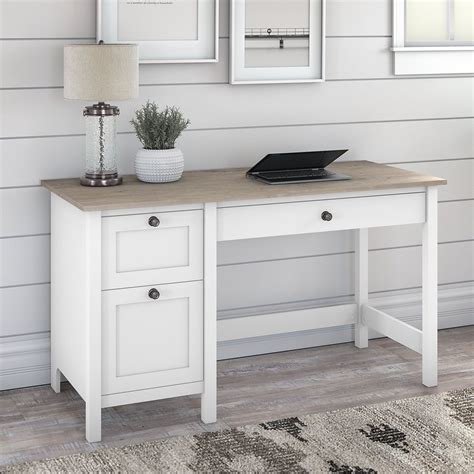 Mayfield 54W Computer Desk with Drawers by Bush Furniture - Overstock - 30337249 | Computer desk ...