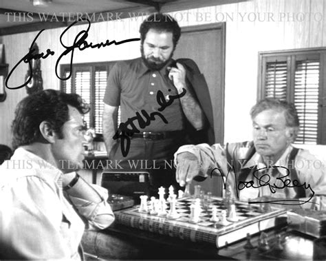 The Rockford Files Cast Autographed 8x10 Rp and similar items