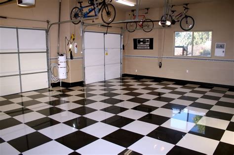 Black And White Garage Floor – Flooring Tips