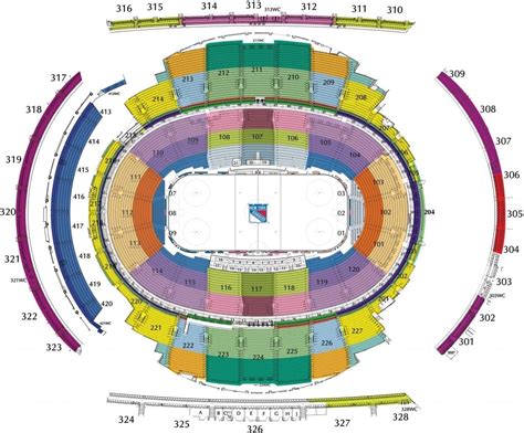 Madison Square Garden Seating Chart View