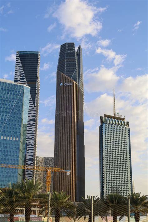 Riyadh, Saudi Arabia - King Abdullah Financial District , KAFD Business Towers - Modern ...