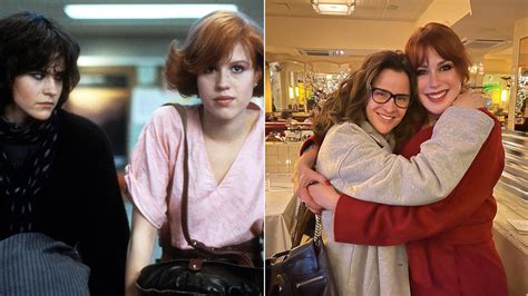 Molly Ringwald and Ally Sheedy have mini 'Breakfast Club' reunion - ABC ...