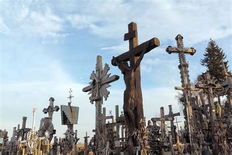 Hill of Crosses, Lithuania, Siauliai — Stock Photo © rimofoto #4547454