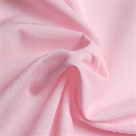 Poly Cotton Light Pink 112cm | Pink, Cotton fabric, Fabric