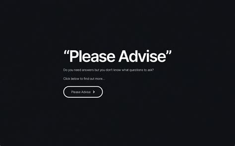 Please Advise