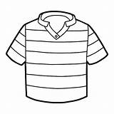 Polo Shirt Coloring Page sketch template