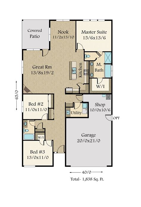 House Plan Floor Plans - Image to u