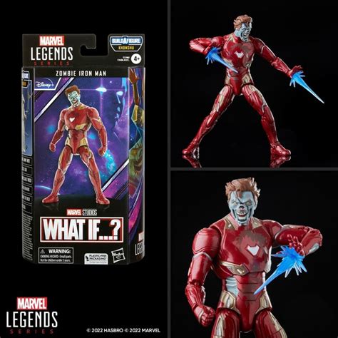 Marvel Legends Series Zombie Iron Man KHONSHU Baf Toy Snowman ...