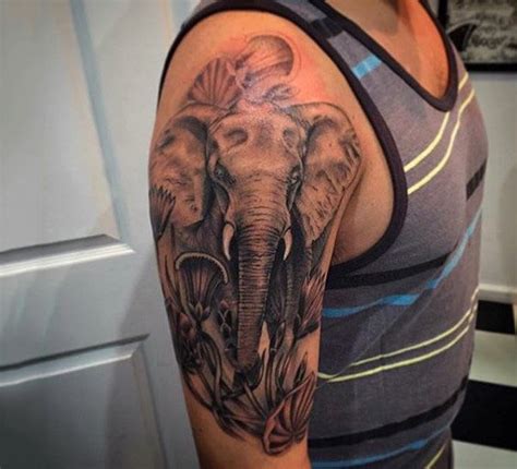 20 Simple Elephant Lotus Tattoo Téléchargement