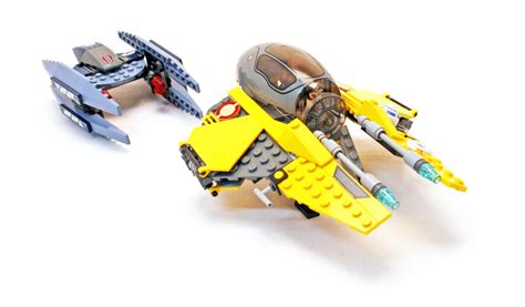 Jedi Starfighter & Vulture Droid - LEGO set #7256-1 (Building Sets > Star Wars > Episode III)