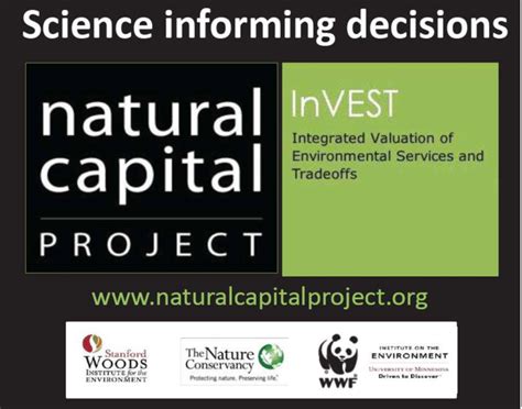 Natural Capital Project: InVEST (www.naturalcapitalproject.org ...