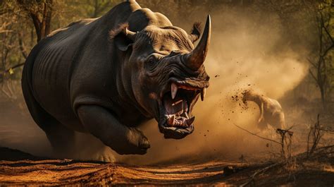 Rhino vs Bear: An Epic Wilderness Showdown Revealed