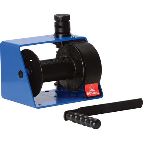 Vestil Single Speed Worm Gear Hand Winch with Vertical Handle — 1000-Lb. Load Capacity, Model ...