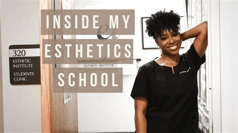 ESTHETICS SCHOOL TOUR | ESTHETIC INSTITUTE - YouTube