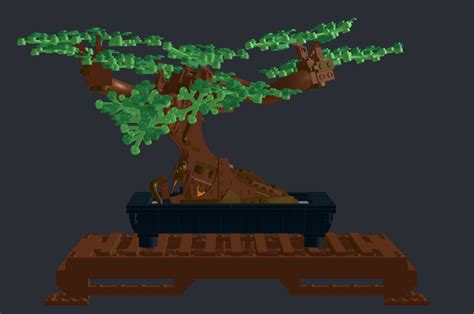 LEGO MOC Larger Bonsai (using two 10281 sets) by TobyKershaw ...