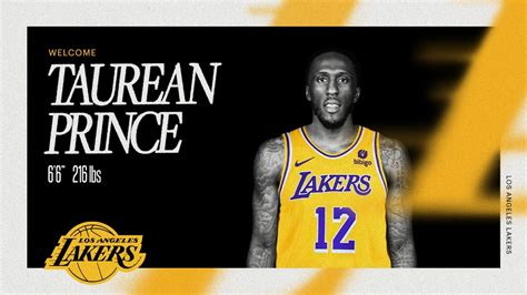 Los Angeles Lakers Sign Taurean Prince | NBA.com