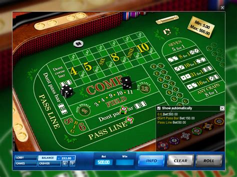 Play Craps Online - PlayMillion Casino Games