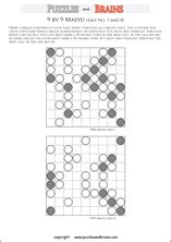 Printable Masyu Circles logic puzzles to challenge your spatial ...