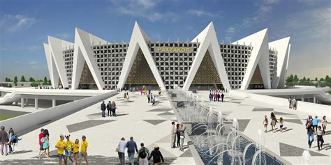 Uzbekistan Stadium Complex – YNKA Architecture