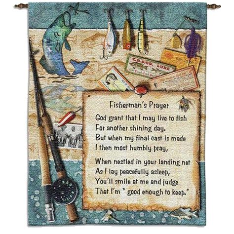 Fishermans Prayer Wall Hanging