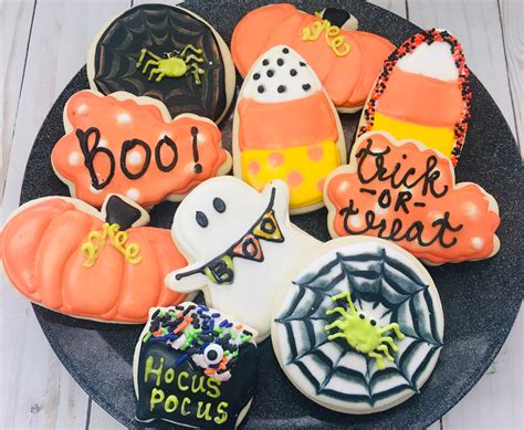 Halloween Cookie Decorating Kit, Halloween cookies