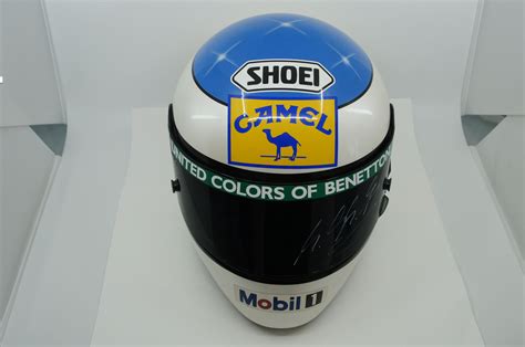 Michael Schumacher signed helmet and visor - autographedones Webseite!