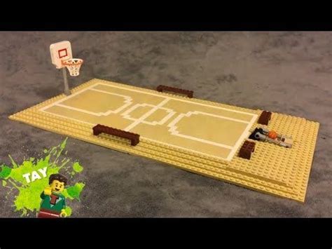 Lego Basketball Court / Game Moc (Functional) - YouTube | Lego, Legos ...