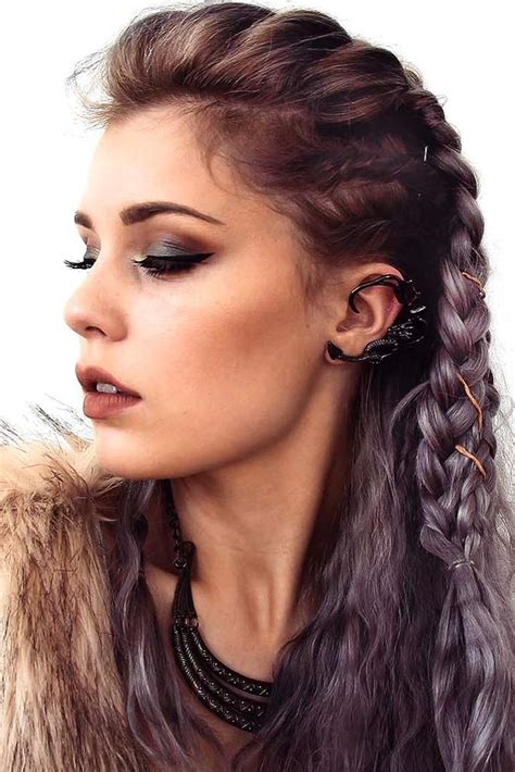 Vikings Lagertha Inspired Hair Tutorial ★ See more: http://lovehairstyles.com/vikings-lagertha ...