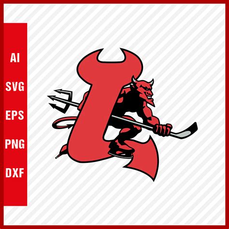 New Jersey Devils Logo Svg NHL National Hockey League Team Svg Clipart ...