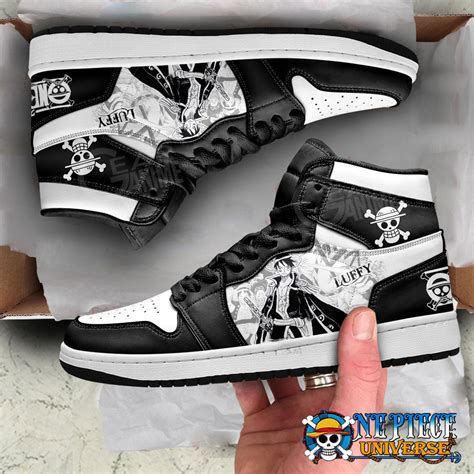 Luffy King Pirates Manga Style JD Shoes - One Piece Universe