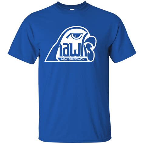 New Brunswick, Hawks, AHL, Hockey, Jersey T-Shirt - Royal - T-Shirts