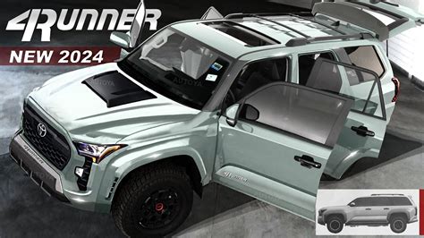 Redesigned 2024 Toyota 4Runner - FIRST LOOK at New 6th Model Generation ...