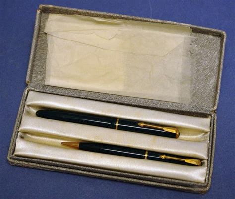 Vintage Parker Pen Set: Fountain Pen & Pencil - Writing - Pens - Recreations & Pursuits