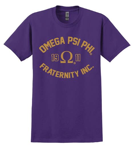 Omega Collegiate T-Shirt - Omega Psi Phi | Omega psi phi, Omega psi phi fraternity, Phi