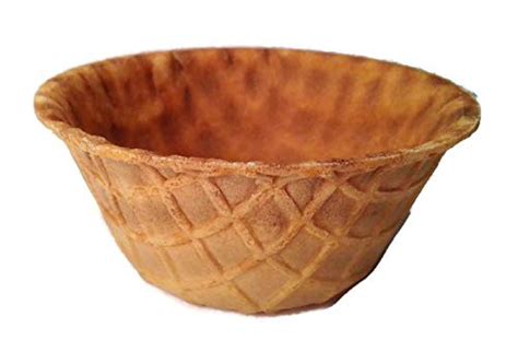 ICE Cream Cone Mini Waffle Cone Bowls - 12 PER Pack in 2023 | Waffle cones, Waffles, Bowl