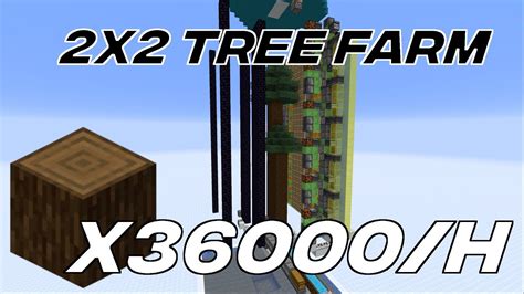 Double 2x2 Spruce Tree Farm 1.15 - YouTube