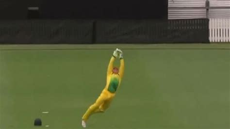 JLT One-Day Cup cricket highlights, video: Harry Nielsen catch Jake Lehmann, South Australia v ...