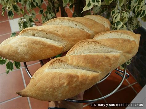 Luzmary y sus recetas caseras: BARRAS DE PAN CASERO.