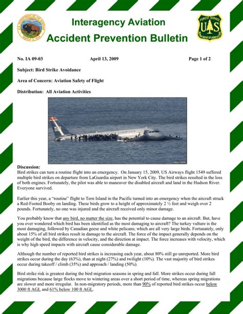 Accident Prevention Bulletin Interagency Aviation