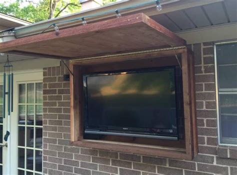 Outdoor TV cabinet made of rough cedar lumber #outdoortvcabinet | Cedar ...