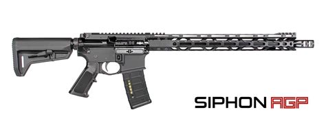 16" Rifle Length Siphon AGP Rifle W/ Disintegrator 15" Rail System - SOTMFG