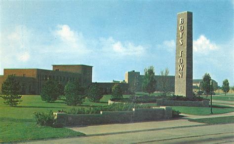 My Favorite Views: Nebraska - Boys Town Entrance and Buildings