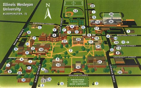 Indiana Wesleyan University Campus Map - Time Zones Map